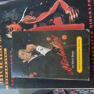 Michael Jackson vintage set of 4 books